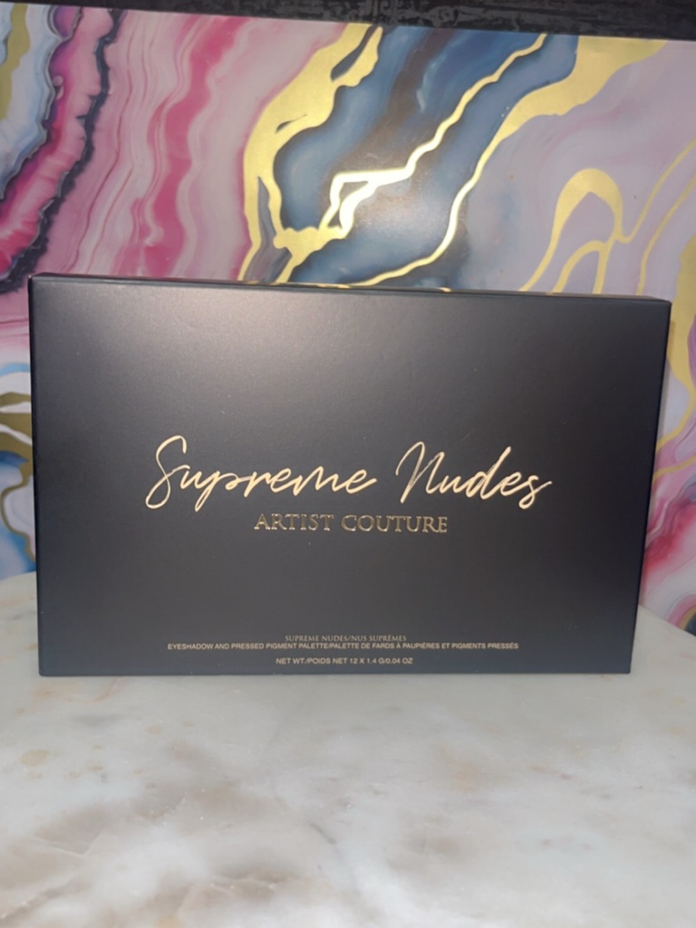 Artist Couture Supreme Nudes Eyeshadow Palette - Black and Gold